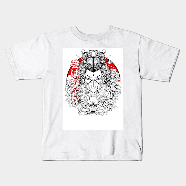 mecha girl Kids T-Shirt by bocel eco